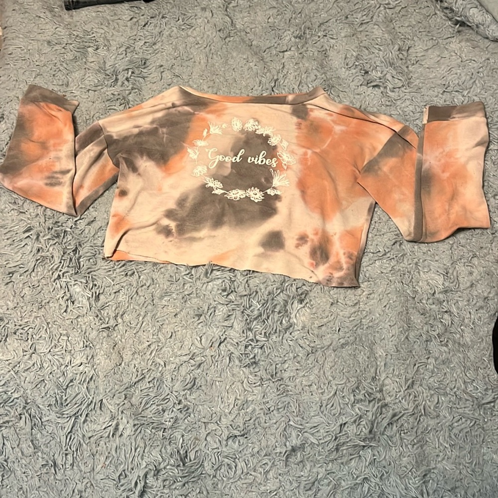 tie dye long sleeve